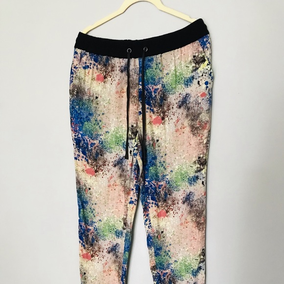 Trouser | cropped pant | colourful | painter | artistic - Picture 9 of 9